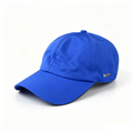 ZEGNA Nylon Baseball Cap Men Bright Blue, Size M (56‑58cm) Cap