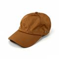 ZEGNA Nylon Baseball Cap Men Caramel Brown, Size M (56‑58cm) Hat