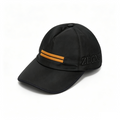 ZEGNA Nylon Baseball Cap Men Black, Adjustable 55‑59cm