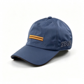 ZEGNA Nylon Baseball Cap Men Slate Navy Blue, Adjustable 55‑59cm