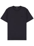 White Cotton Relaxed Crewneck T-Shirt
