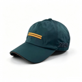ZEGNA Nylon Baseball Cap Men Dark Teal Green, Adjustable 55‑59cm