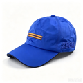 ZEGNA Nylon Baseball Cap Men Bright Blue, Adjustable 55‑59cm