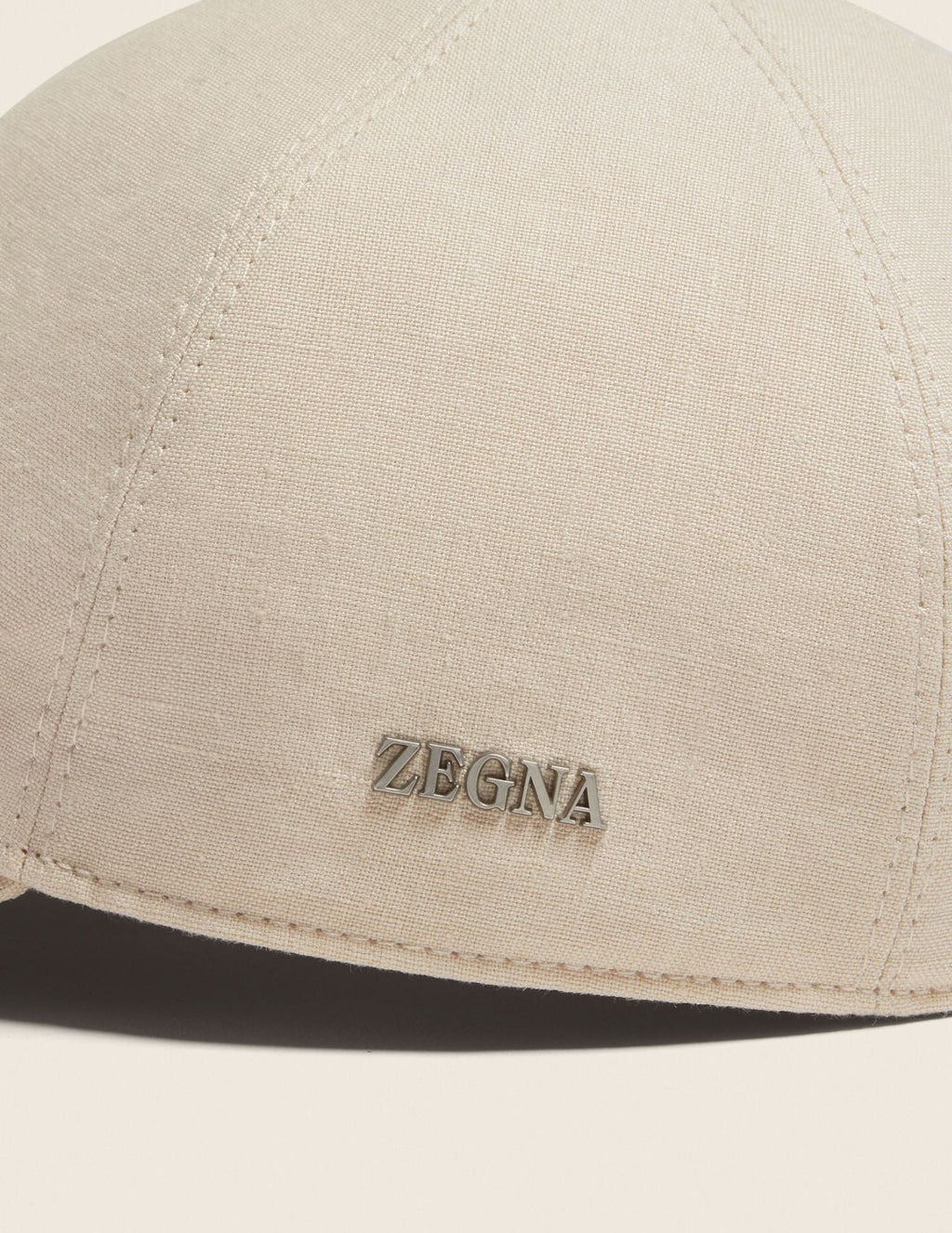 Oasi Lino Baseball Cap | Light Beige