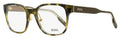 Zegna EZ5253 Square Acetate Eyeglasses — Green