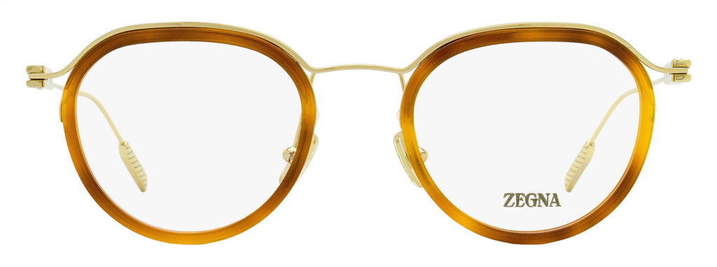 Zegna EZ5289 Floating Oval Eyeglasses — Gold