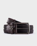 Dark Brown Rayon Belt