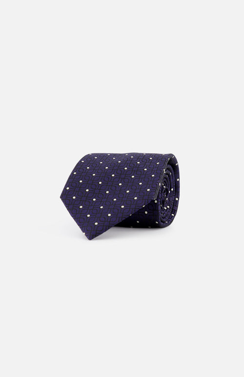 Cento Fili Jacquard Tie